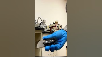 TEM Grid Carbon Coating Time-lapse