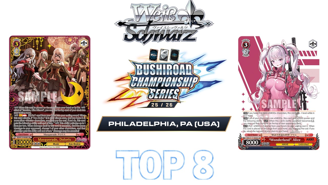 Bushiroad Championship Series 25/26 Philadelphia, PA - Weiß