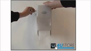 Euro Products Toiletpapierdispenser Voor Doprollen Kunststof Wit