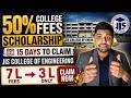 JIS College of Engineering 50% Scholarship 2026 🔥 | ₹7 Lakh Fees to ₹3 Lakh Only | 15 Days Left