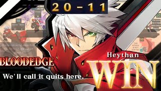 BBCF2 - Ragna (Heythan) vs Kokonoe (Kam) - FT20 - 06\/10\/2025