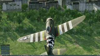 DCS P-47 Thunderbolt : Free Flight in Paris - Normandy 2.0 Performance Testing