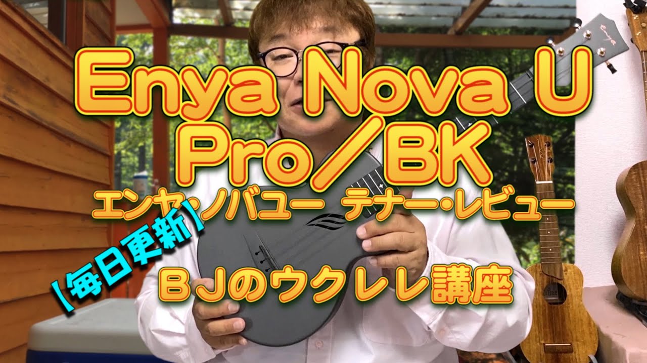 美品 ENYA UKULELE Nova カーボンファイバー製 ウクレレ　ギター