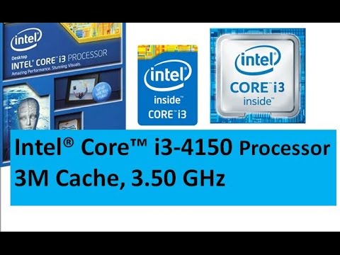 Intel Core i3 4th Generation Processor Review and Unboxing | i3-4150 CPU - YouTube