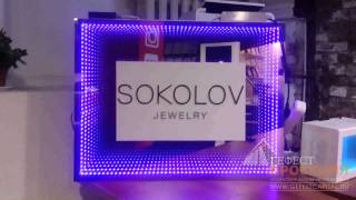 Infinity Mirror для компании 