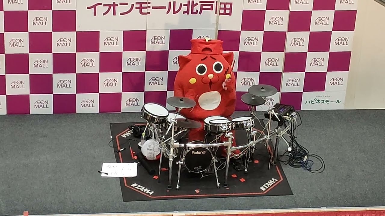 にゃんごすたー20240108イオンモール北戸田NYANGOSTAR