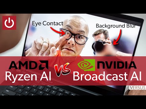 Zoom AI Battle: Ryzen AI vs Nvidia Broadcast AI