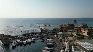 Old Bay Byblos Drone Shot - Lebanon by Air Beauty Shot Transition 4K Free screenshot 4