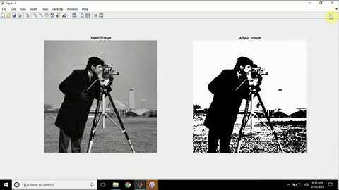 Binarization  || thresholding of image in matlab