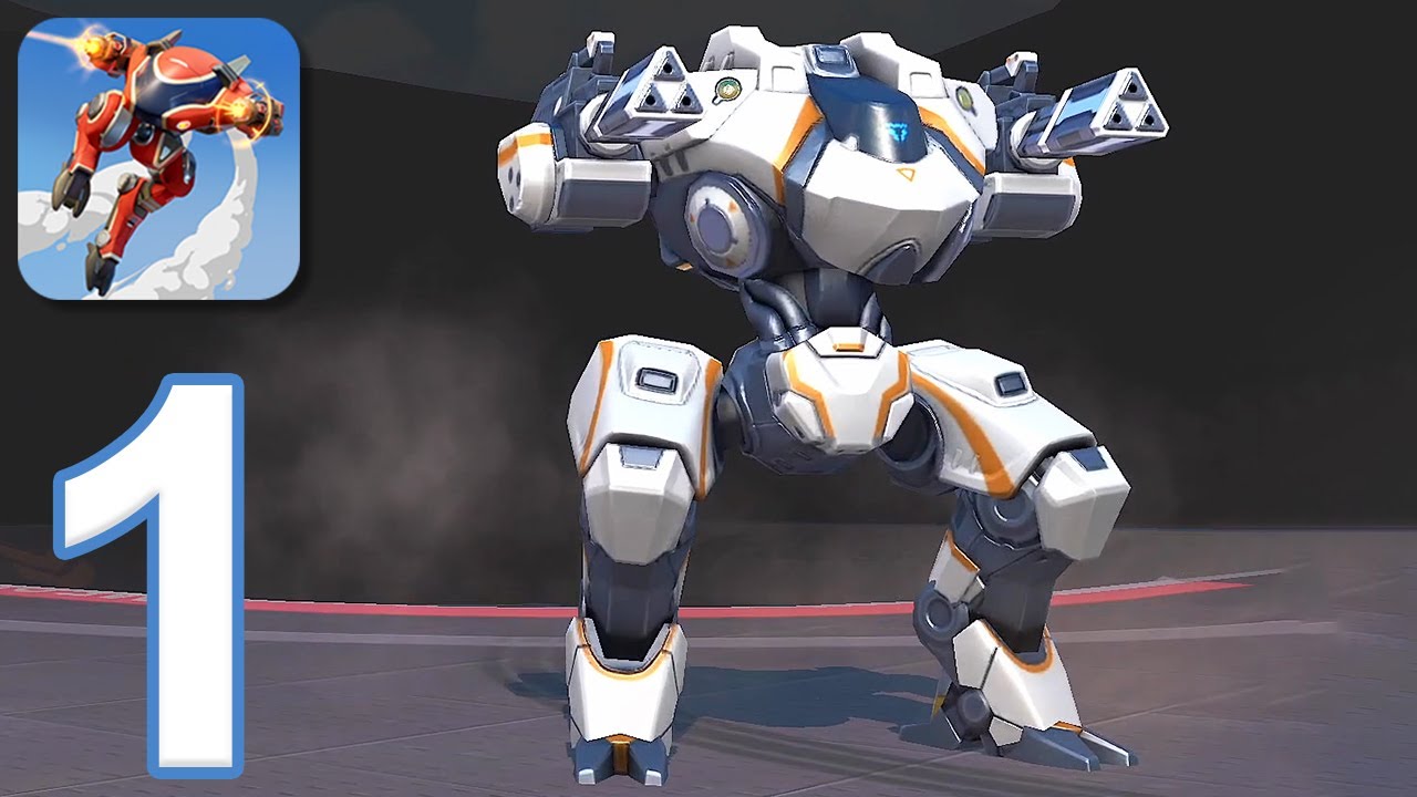 Mech Arena   Gameplay Walkthrough Part 1   Tutorial iOS Android