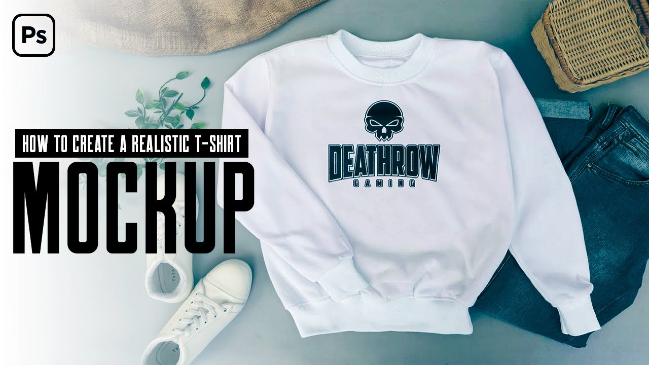 Quick And Easiest Way To Create A Realistic T-shirt Mockup | Photoshop Tutorial | Tips & Tricks