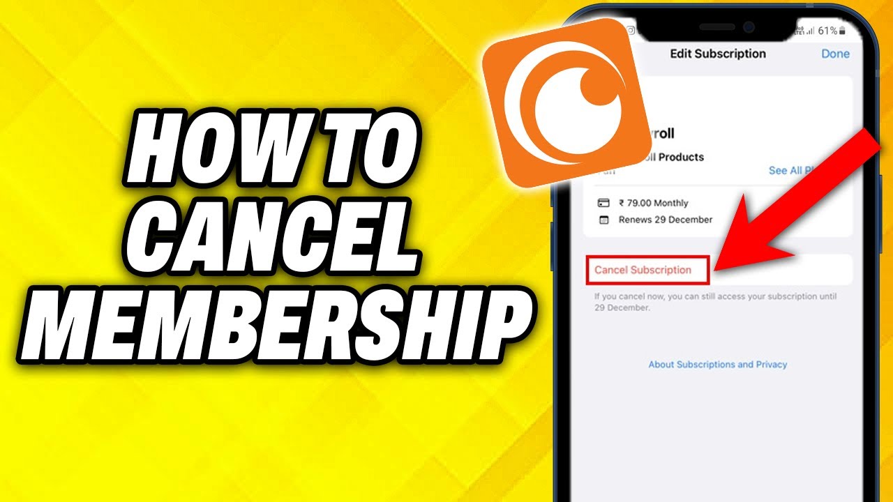 How To Cancel Crunchyroll Membership 2025 - YouTube