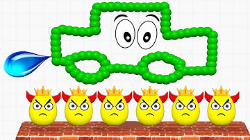 Draw To Smash Game / Hide Ball Logic Puzzle Game / ASMR Gameplay / Part 20