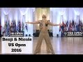 Benji Schwimmer & Nicole Clonch US Open Swing 2016