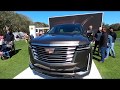 Walkaround 2021 Cadillac Escalade at the 2020 Amelia Island Concours - Cool LEDs and Cabin Upgrades