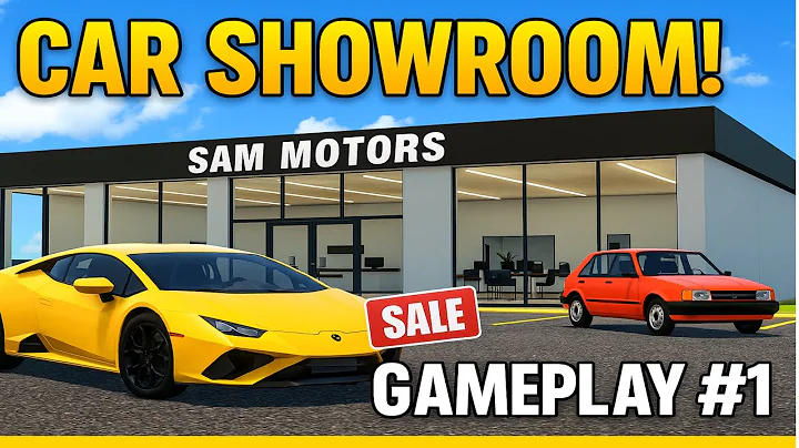 i build my new car dealership | Gameplay # 1 | Car For Sale Simulator