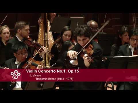 Augustin Hadelich - Britten Violin Concerto, Jukka-Pekka Saraste, Detroit Symphony LIVE