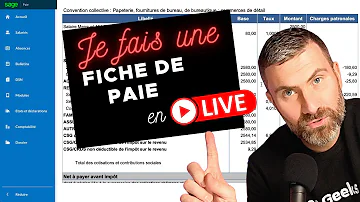 Comment obtenir des fiches de paie ?