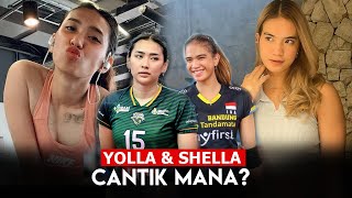 Yolla Yuliana dan Shella Bernadetha, 2 Atlet Voli Cantik Asal Bandung, Cantik Mana?