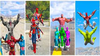 SUPERHERO MEGA BATLLE MARVEL AND DC SUPERHERO BATTLE SPIDERMAN VS IRONMAN VS FLASH VS SUPERMAN screenshot 5