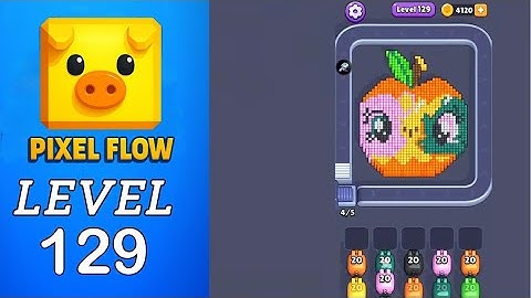Pixel Flow Level 129 Walkthrough