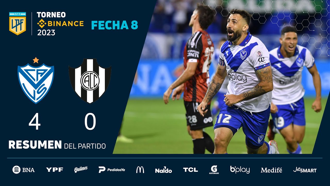 #TorneoBinance 2023 | Fecha 8 | resumen de Vélez - Central Córdoba