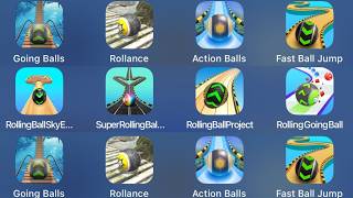 Going Balls, Fast Ball Jump, Rolling Ball Sky, Rolling Ball Project, Rolling Going Ball, Rollance,..