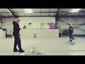 Mat training for anxious dog