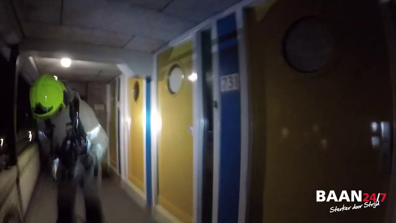 PRIO1 - Gebouwbrand - Middelbrand, Rotterdam