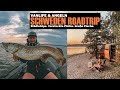 Roadtrip durch Südschweden Angeln & Vanlife im VW Bus mit der Freundin