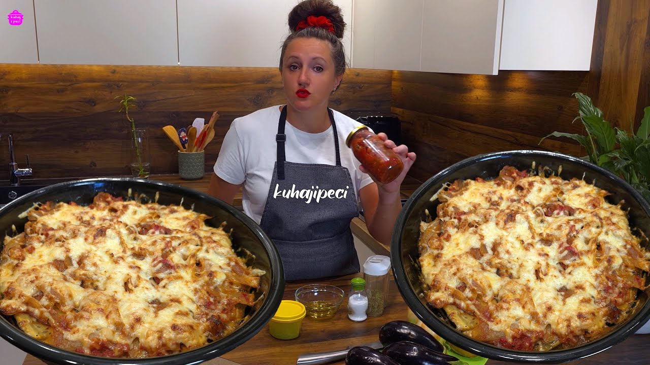 Patlidžani sa sirom - ručak iz rerne bez mesa - ukus za 10