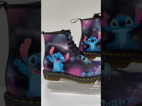 Custom Stitch Galaxy theme Doc Martens