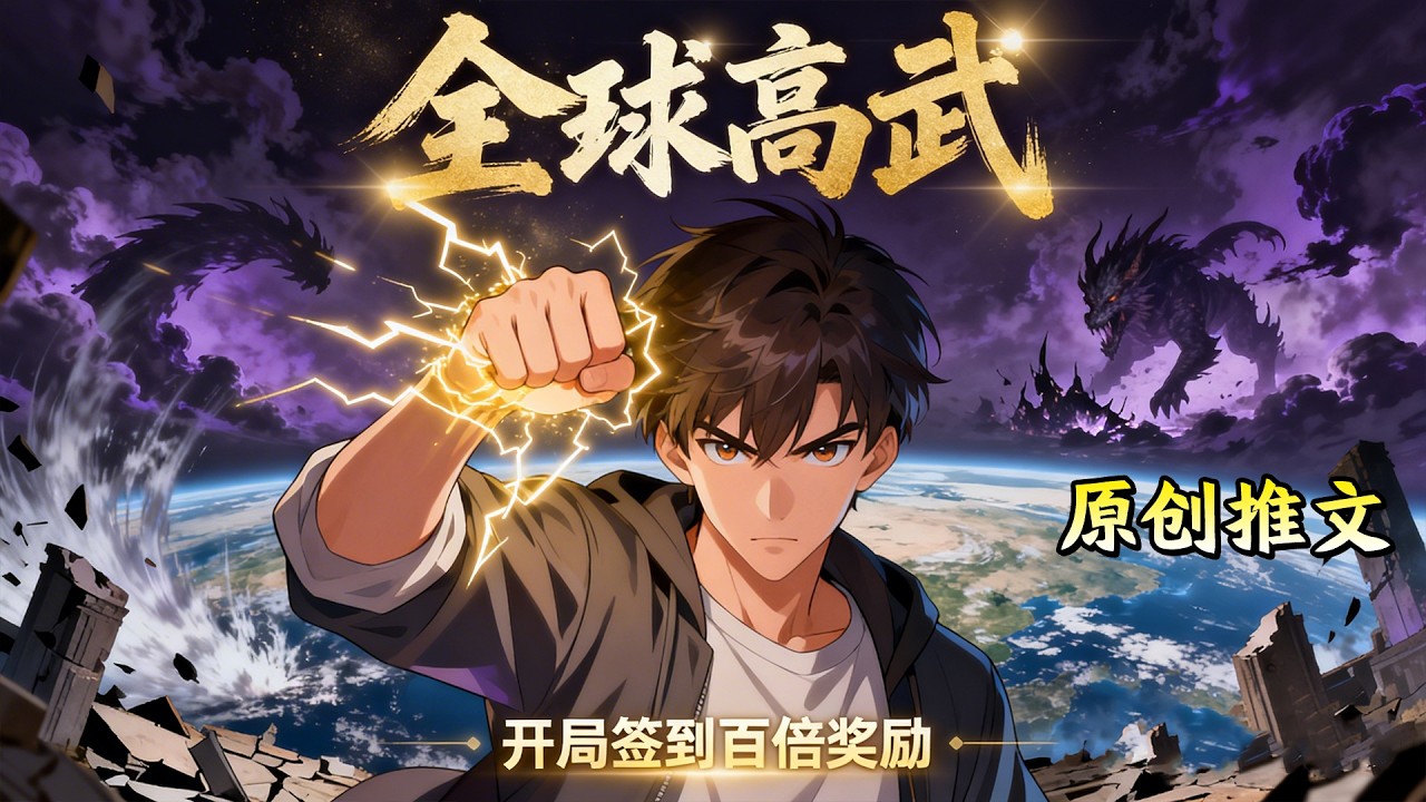 🔥【都市高武】《全球高武开局签到百倍奖励》别人修炼我签到！天赋越差奖励越翻 100 倍！#小说推文#网文风向标#爽文 #逆袭#男频小说#书荒推荐