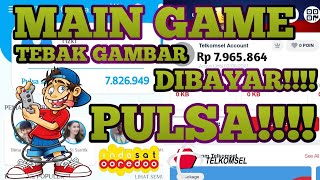 MAIN GAME TEBAK GAMBAR DIBAYAR PULSA!!!! APLIKASI PENGHASIL UANG!!! TEBAK GAMBAR screenshot 1