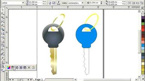 TỰ HỌC COREL DRAW đầy đủ chi tiết từ A Z   Bài 6 3  Tô màu đối tượng kiểu Linear
