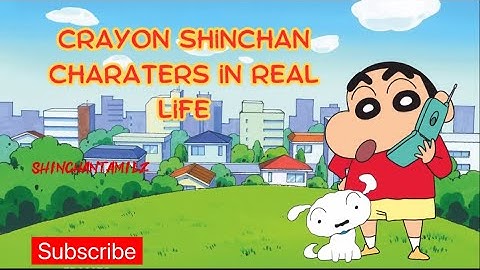 Shinchan Characters in REAL Life (Part 1) |Shinchan Characters Reimagined