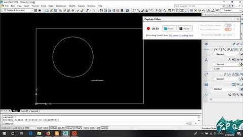 Tự học Autocad cơ bản I bài 1