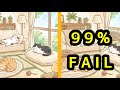 Spot the Difference: cat house | Can You Find 5 Hidden Items?