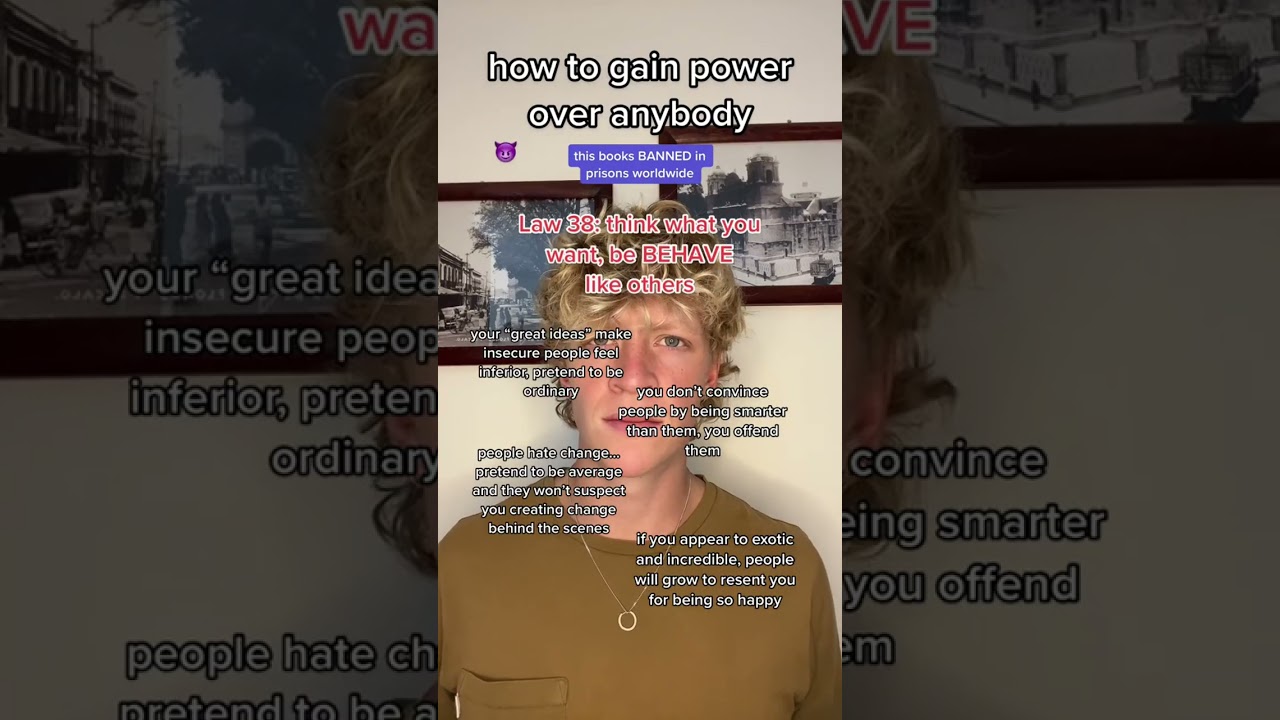 Dark psychology law from the 48 laws of power