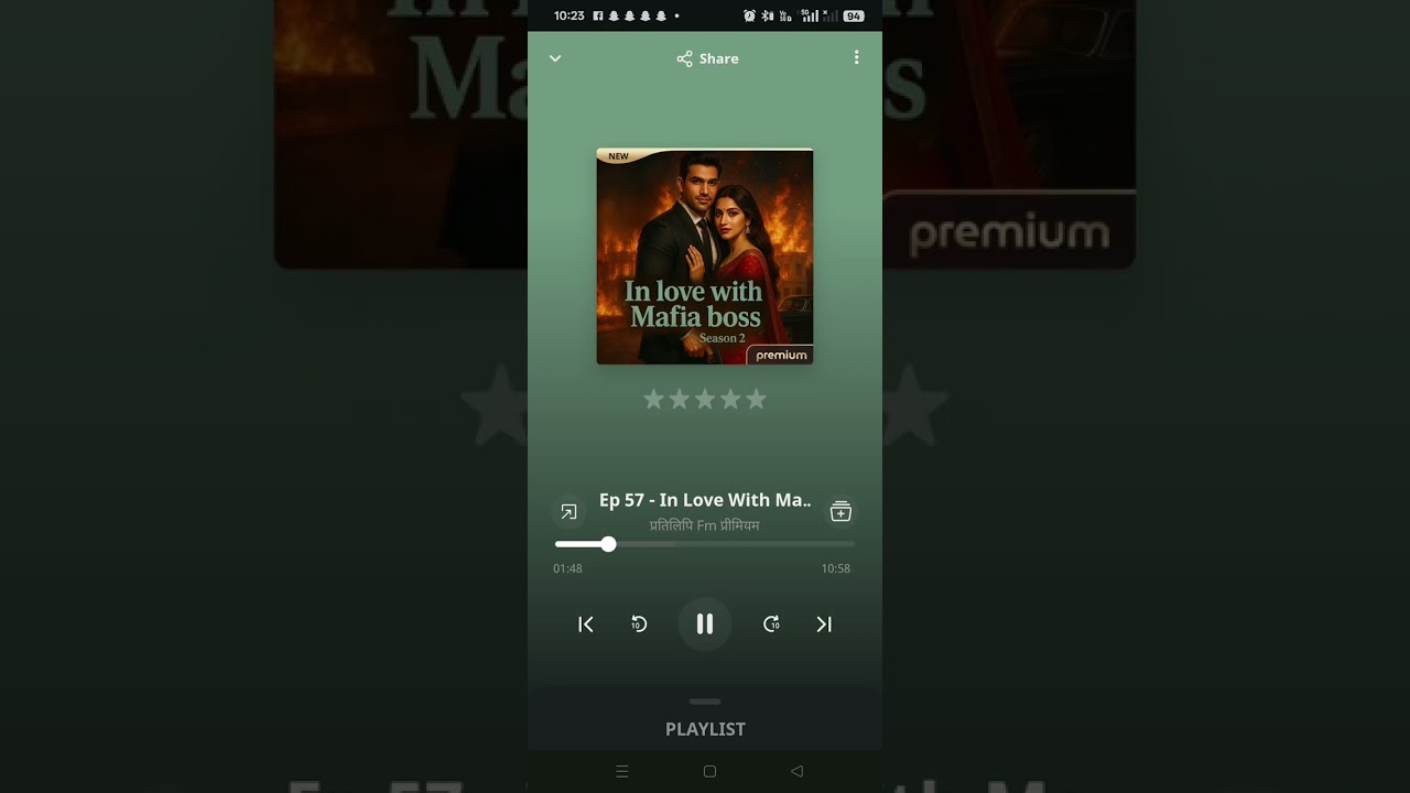 In love with Mafia Boss season2 56to57 episode pratilipi FM par ❤️❤️😘