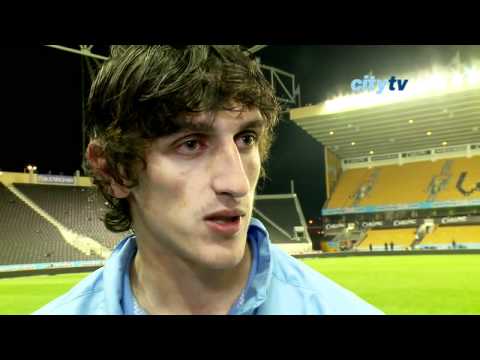 Manchester City defender Stefan Savic shares his thoughts following the Carling Cup Fourth Round victory at Molineux against Wolverhampton Wanderers. Read the match report: www.mcfc.co.uk Watch the highlights: www.mcfc.co.uk