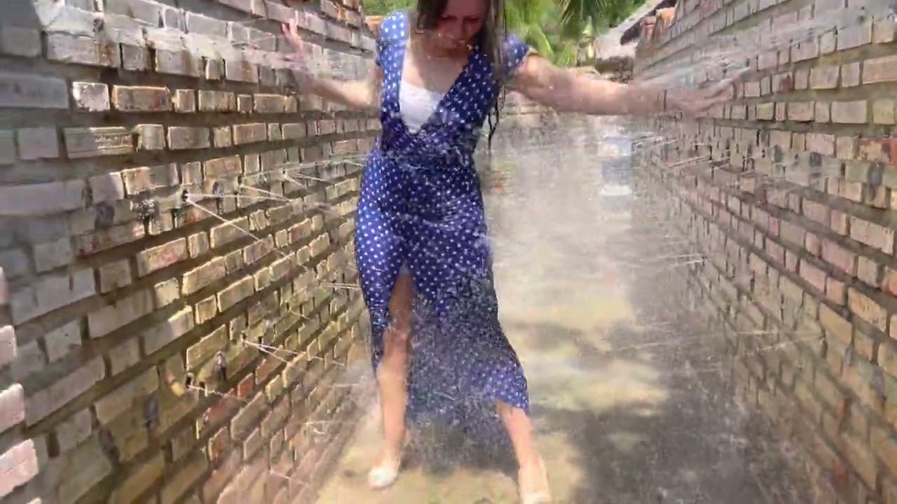 wet dress