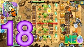 Plants vs Zombies 2: Gameplay Walkthrough Part 18 - Wild West Level 6 - 10 (iOS, Android)