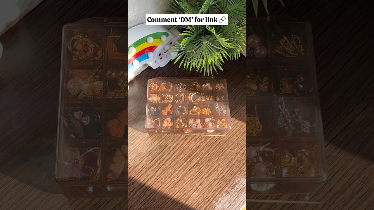 Asthetic pinteresty jewellery organizer finds from Meesho under ₹220 