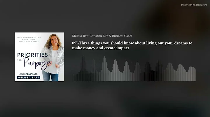 09Three things you should know about living out yo...