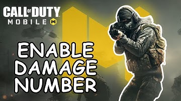 How to Enable Damage Number on Call of Duty? 2024 | Call of Duty Mobile
