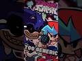 "Too Generic" | FNF: SONIC EXE GENERIC | Friday Night Funkin' Mod #fnf #fnfmod #fridaynightfunkinmod