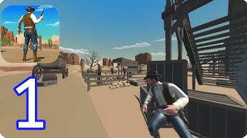 Wild West Cowboy Redemption - Levels 1-10 - Walkthrough Gameplay [Part 1]