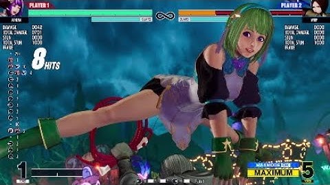 [King Of Fighters XV) Athena Combos