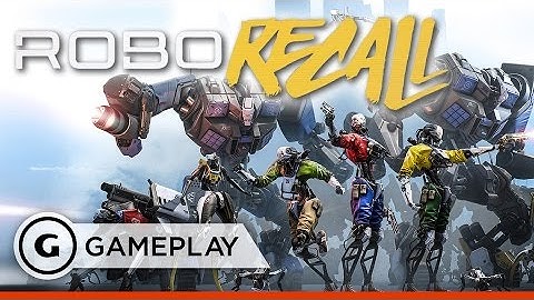 Oculus Touch Gameplay - Robo Recall